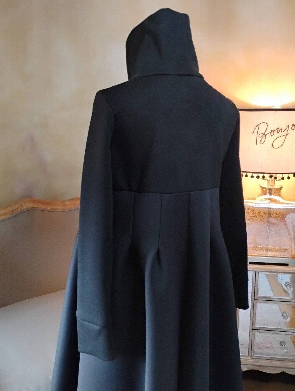 RARE! NWOT Fasada 2012 neoprene swing turtleneck dress, never worn! - Picture 5 of 9